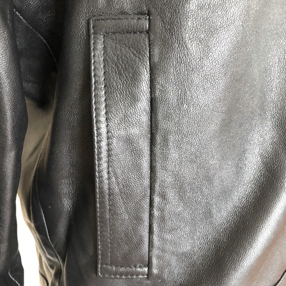 NOORA Women’s Black Pure Leather Jacket Size XS - Picture 12 of 13